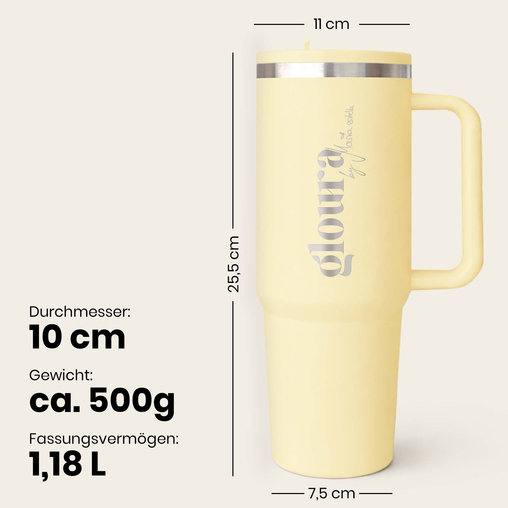 Kollagen Drink Cup - 1,2L